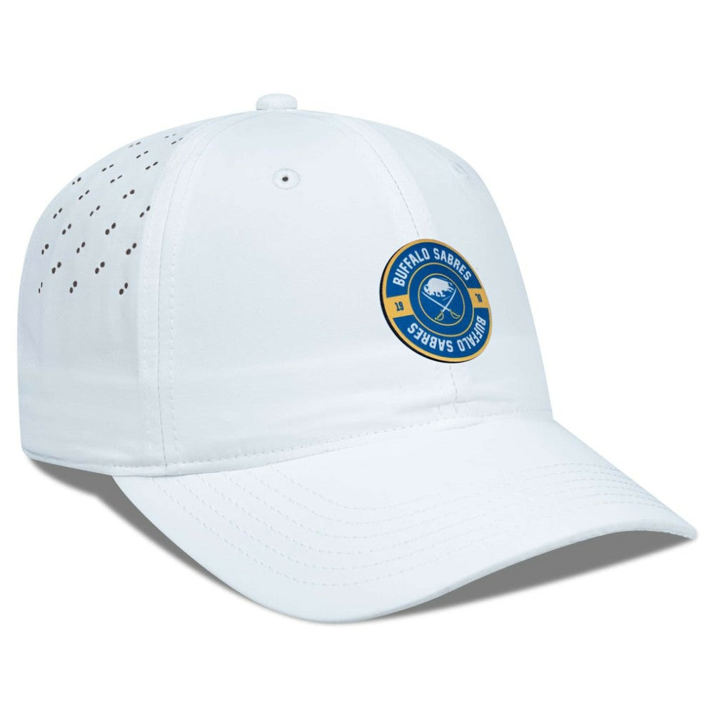 NHL Buffalo Sabres Levelwear Women's Haven Adjustable Hat - White