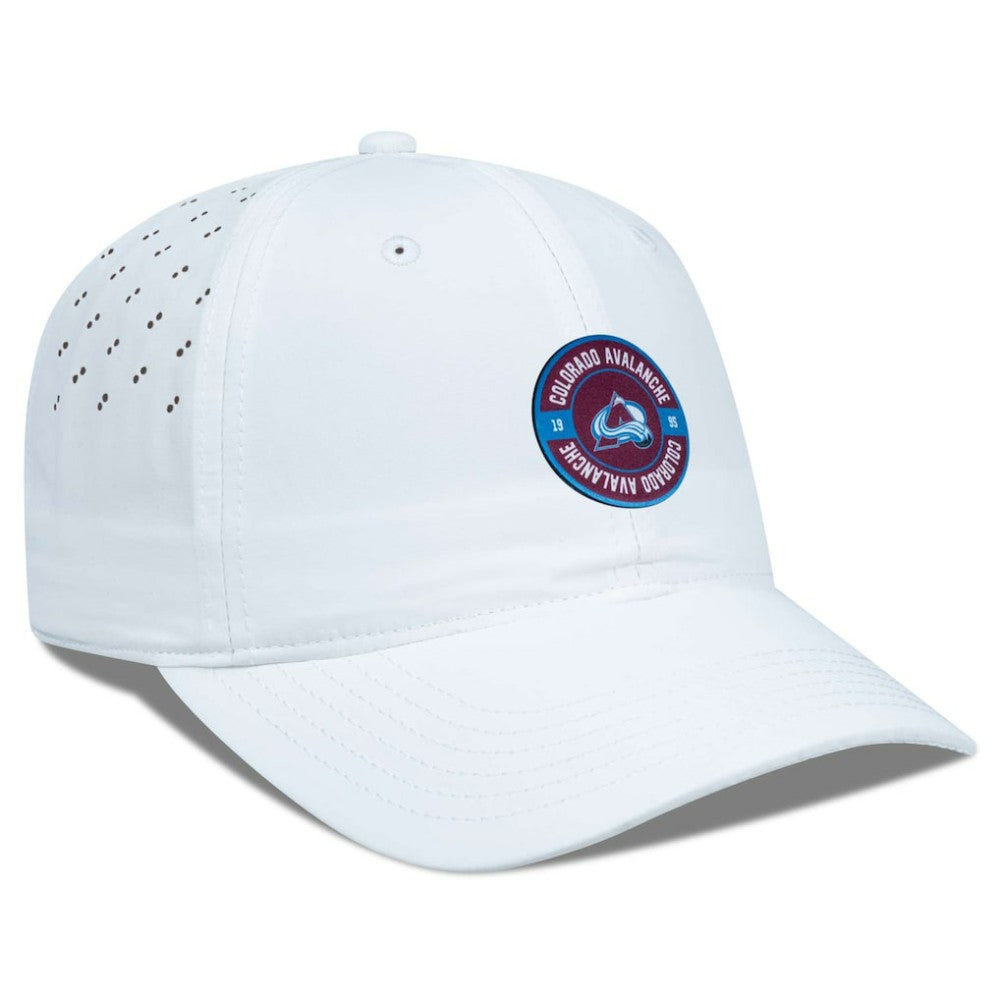 NHL Colorado Avalanche Levelwear Women's Haven Adjustable Hat - White