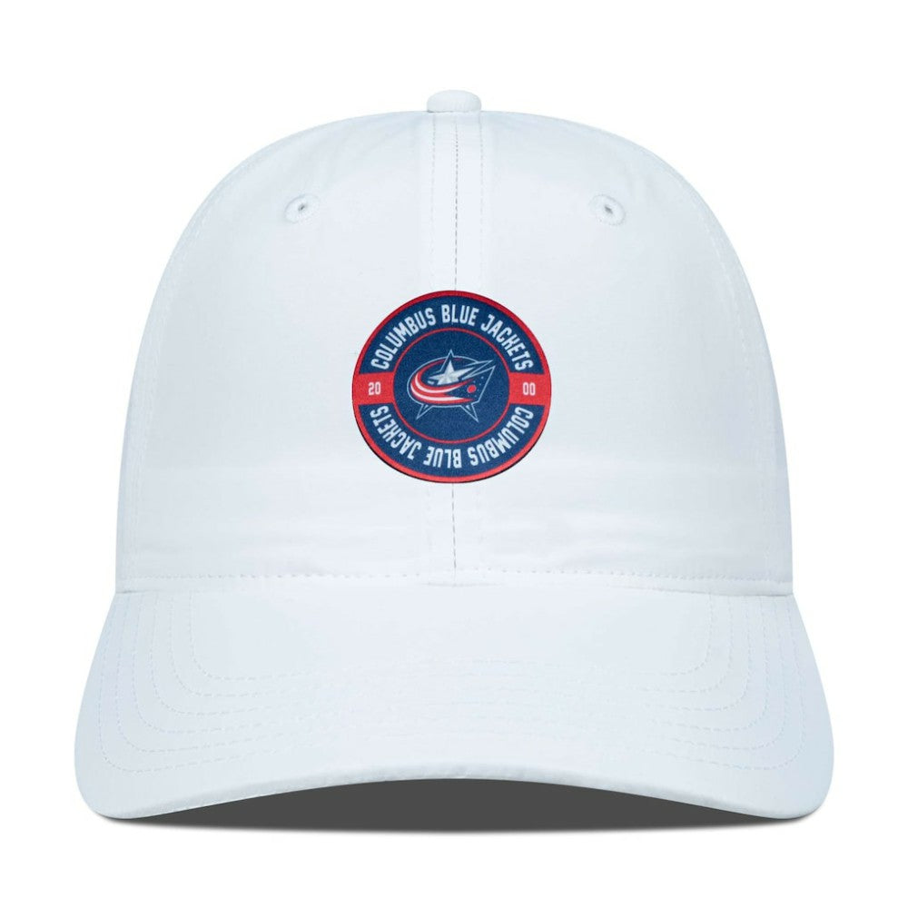 NHL Columbus Blue Jackets Levelwear Women's Haven Adjustable Hat - White