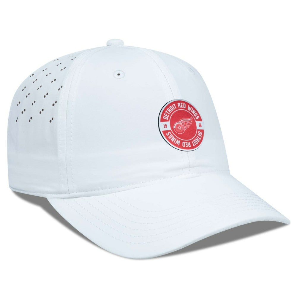 NHL Detroit Red Wings Levelwear Women's Haven Adjustable Hat - White