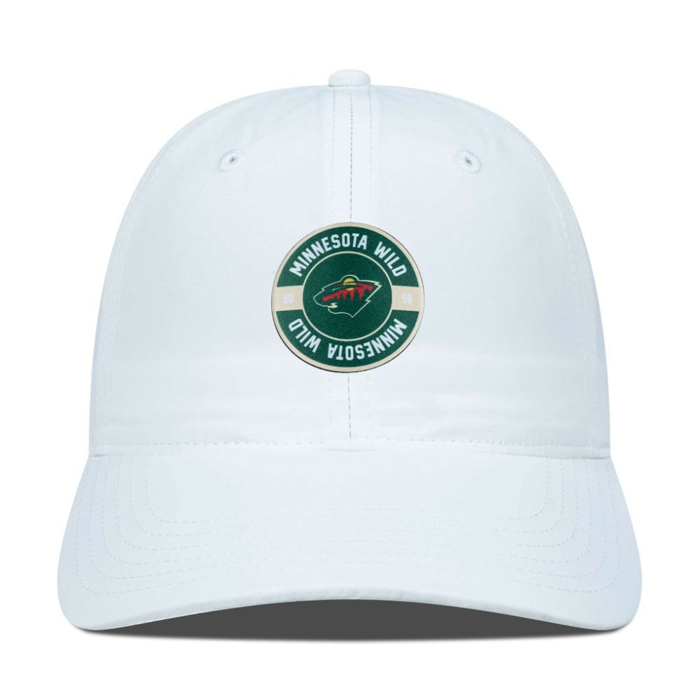 NHL Minnesota Wild Levelwear Women's Haven Adjustable Hat - White