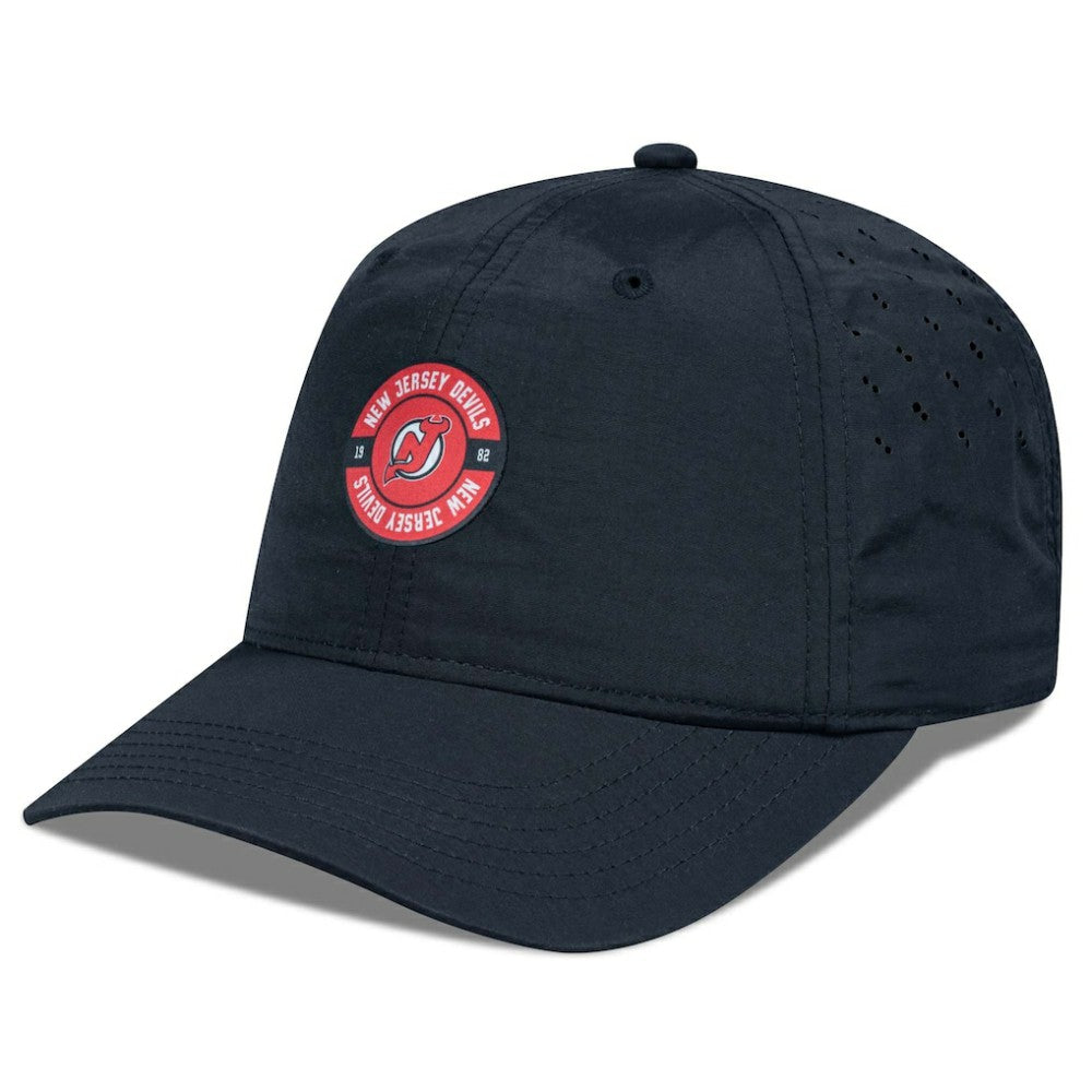 NHL New Jersey Devils Levelwear Women's Haven Adjustable Hat - Black