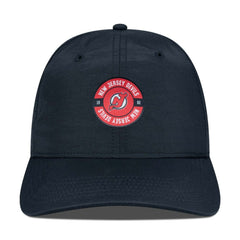 NHL New Jersey Devils Levelwear Women's Haven Adjustable Hat - Black