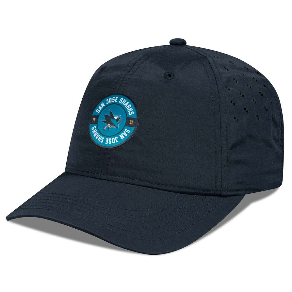 NHL San Jose Sharks Levelwear Women's Haven Adjustable Hat - Black