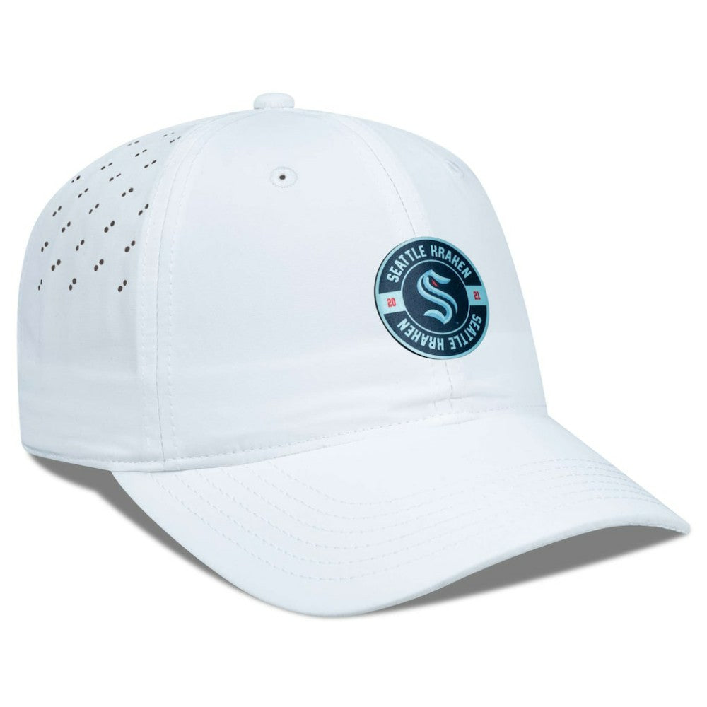 NHL Seattle Kraken Levelwear Women's Haven Adjustable Hat - White