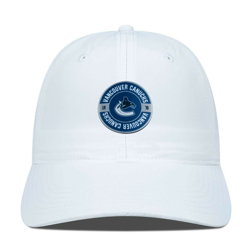 NHL Vancouver Canucks Levelwear Women's Haven Adjustable Hat - White