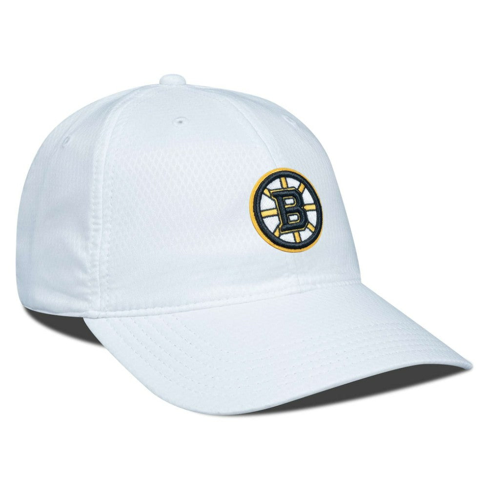 NHL Boston Bruins Levelwear Matrix Adjustable Hat - White