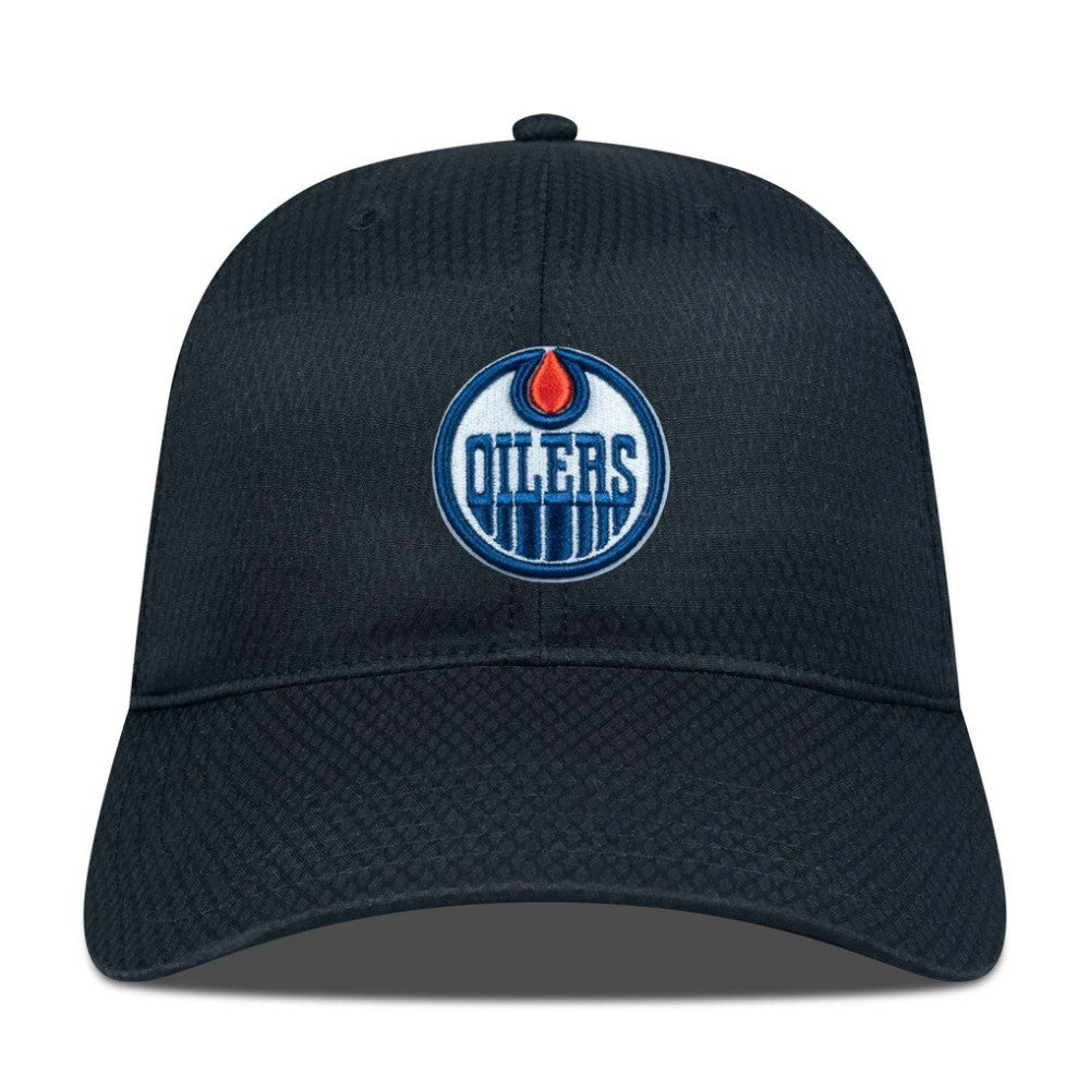 NHL Edmonton Oilers Levelwear Matrix Adjustable Hat - Black