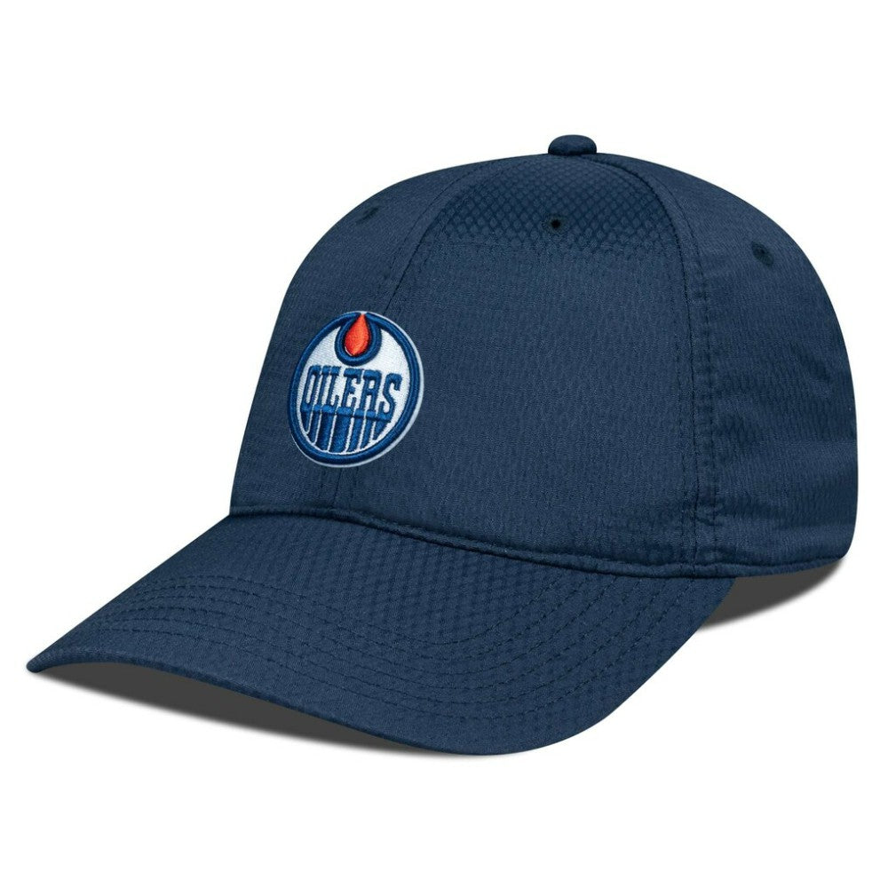 NHL Edmonton Oilers Levelwear Matrix Adjustable Hat - Navy