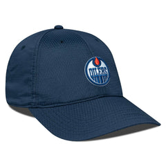 NHL Edmonton Oilers Levelwear Matrix Adjustable Hat - Navy