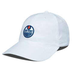 NHL Edmonton Oilers Levelwear Matrix Adjustable Hat - White