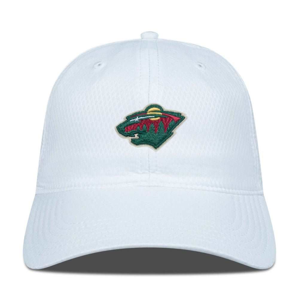 NHL Minnesota Wild Levelwear Matrix Adjustable Hat - White