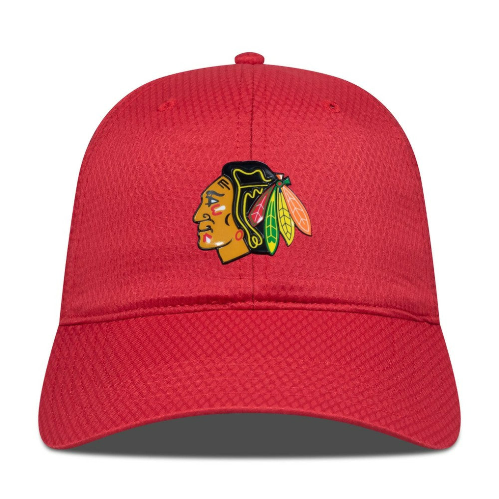 NHL Chicago Blackhawks Levelwear Matrix Adjustable Hat - Red