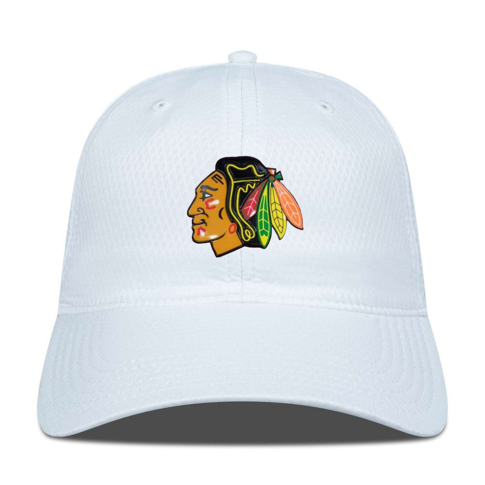 NHL Chicago Blackhawks Levelwear Matrix Adjustable Hat - White