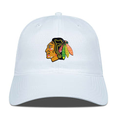NHL Chicago Blackhawks Levelwear Matrix Adjustable Hat - White