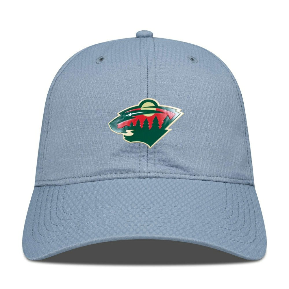 NHL Minnesota Wild Levelwear Matrix Adjustable Hat - Gray