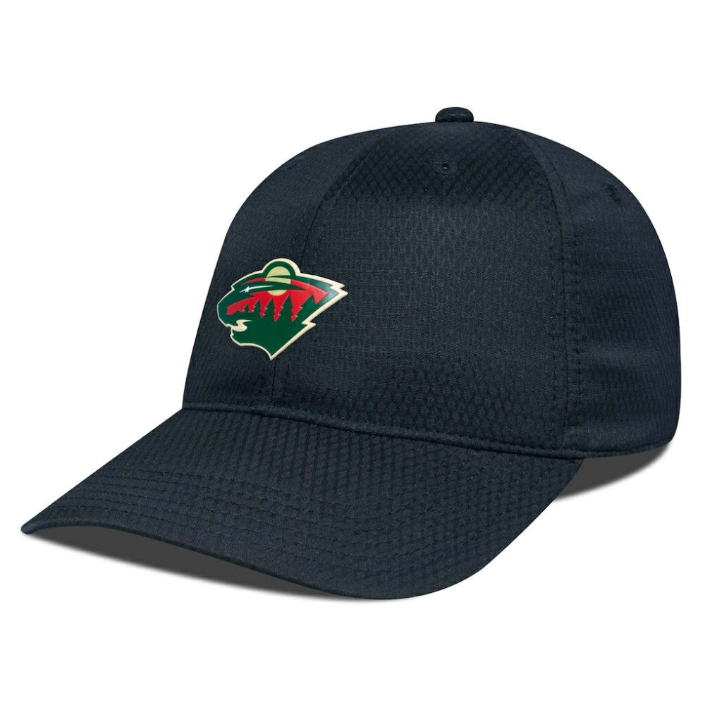 NHL Minnesota Wild Levelwear Matrix Adjustable Hat - Black
