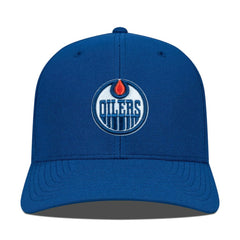 NHL Edmonton Oilers Levelwear Fusion Lefty Cap - Blue