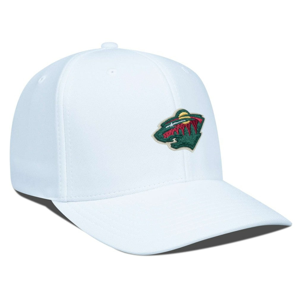 NHL Minnesota Wild Levelwear Fusion Lefty Cap - White