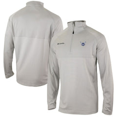 Charlotte Hornets Omni-Wick Rockin' It Quarter-Zip Pullover Top Heather Gray