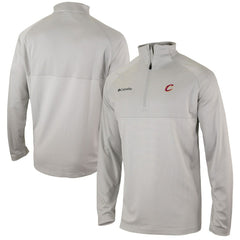 Cleveland Cavaliers Omni-Wick Rockin' It Quarter-Zip Pullover Top Heather Gray
