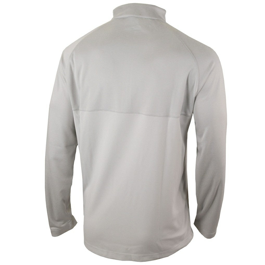 Detroit Pistons Omni-Wick Rockin' It Quarter-Zip Pullover Top Heather Gray
