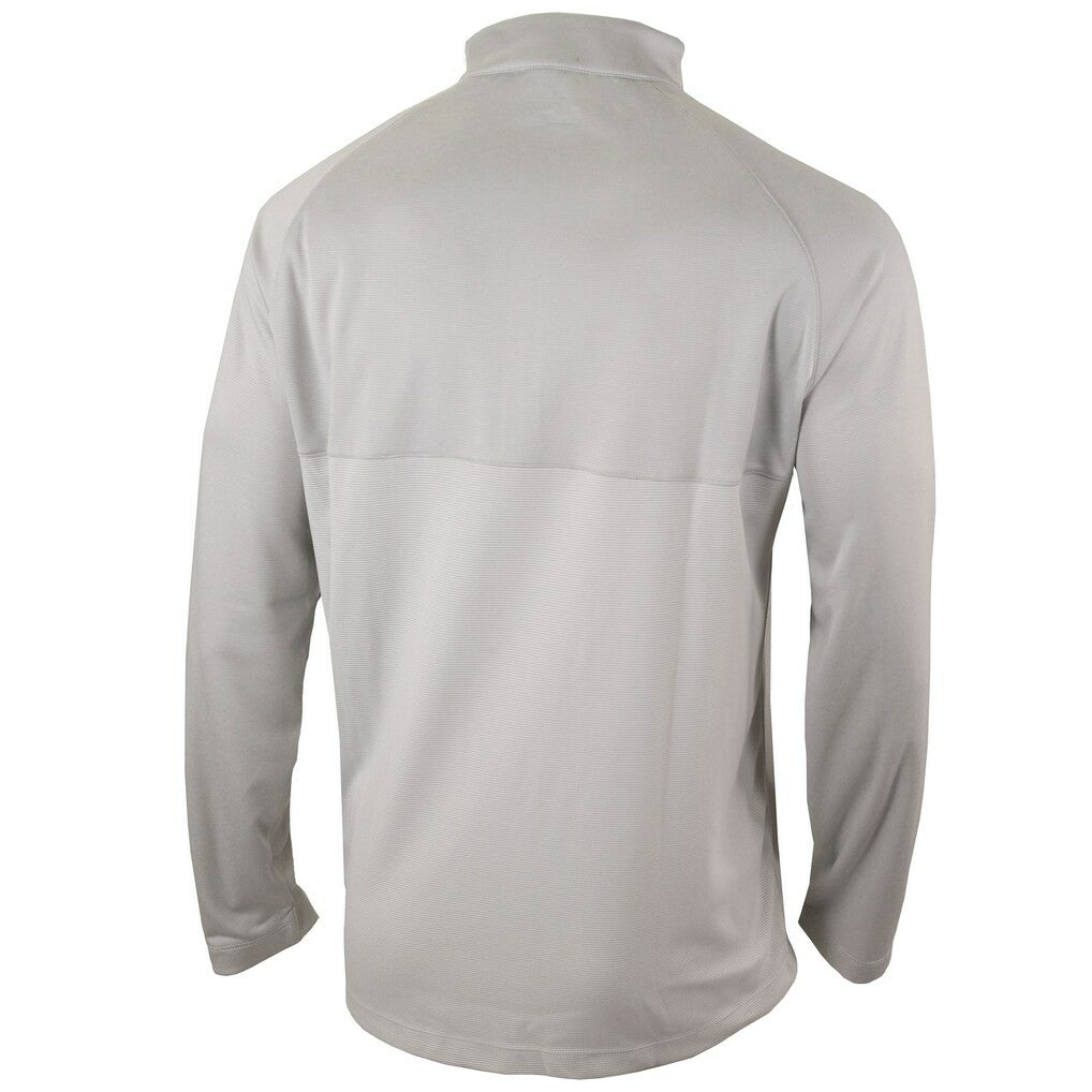 Houston Rockets Omni-Wick Rockin' It Quarter-Zip Pullover Top Heather Gray