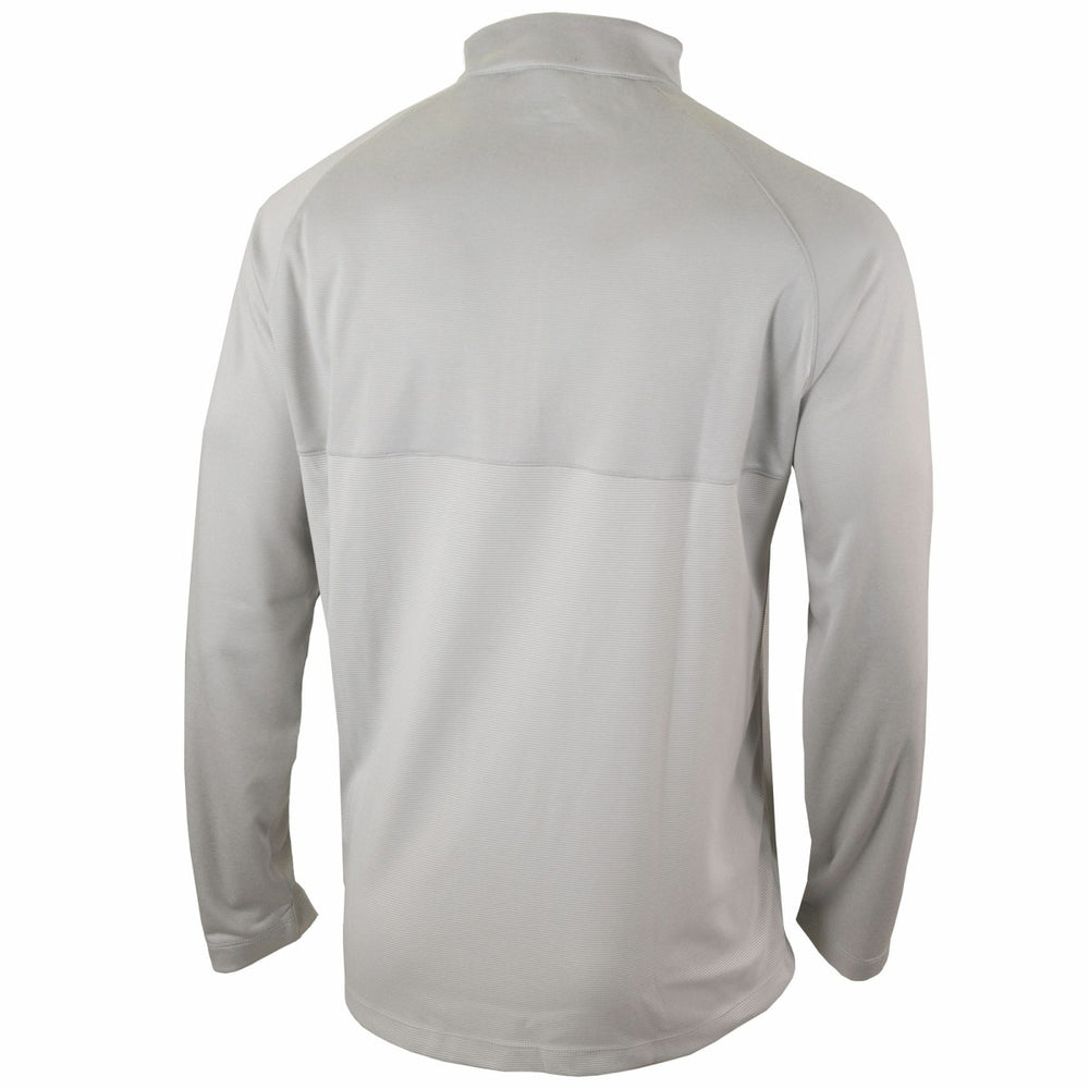 Utah Jazz Omni-Wick Rockin' It Quarter-Zip Pullover Top Heather Gray