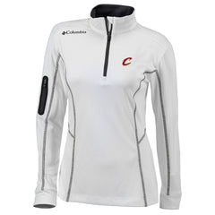 Cleveland Cavaliers Women's Omni-Wick Shotgun Quarter-Zip Pullover Top White