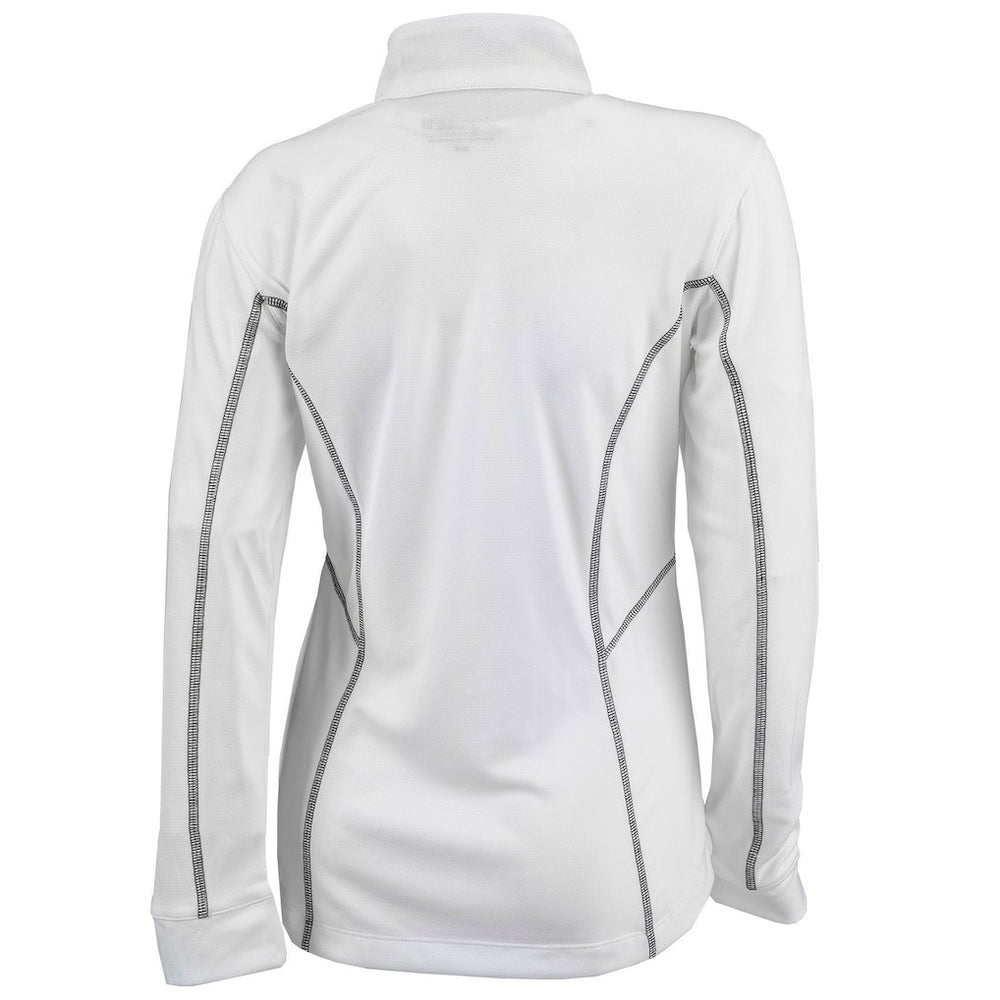 Cleveland Cavaliers Women's Omni-Wick Shotgun Quarter-Zip Pullover Top White