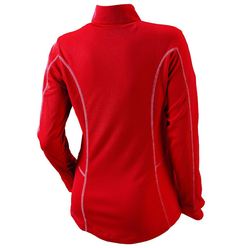 Houston Rockets Women's Omni-Wick Shotgun Quarter-Zip Pullover Top Red