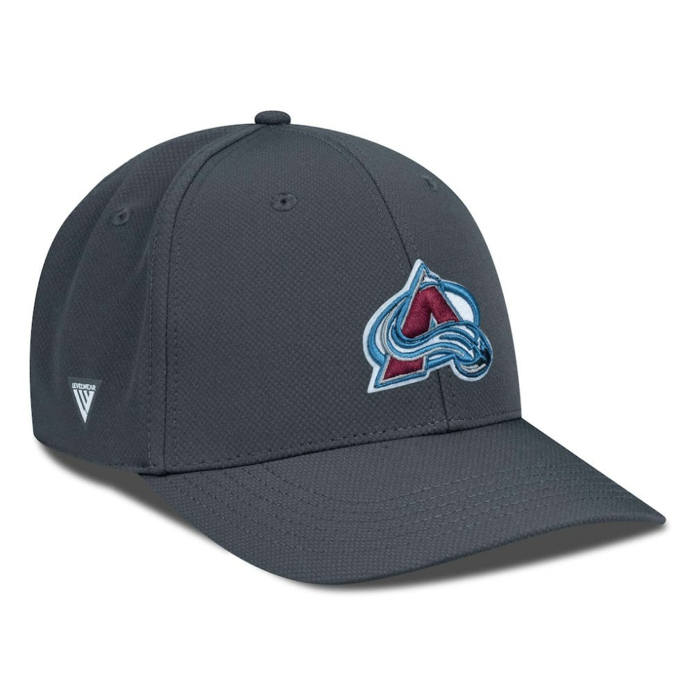 NHL Colorado Avalanche Levelwear Rise Flex Hat - Charcoal