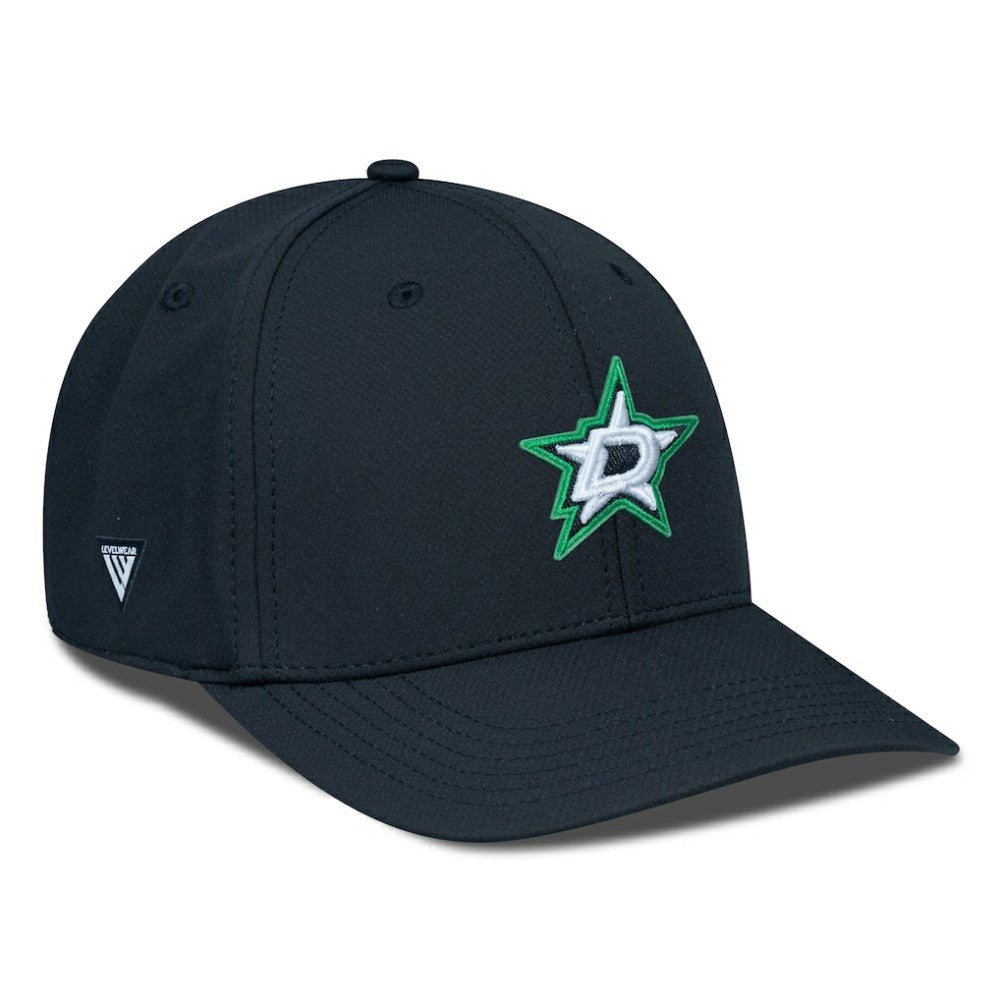 NHL Dallas Stars Levelwear Rise Flex Hat - Black