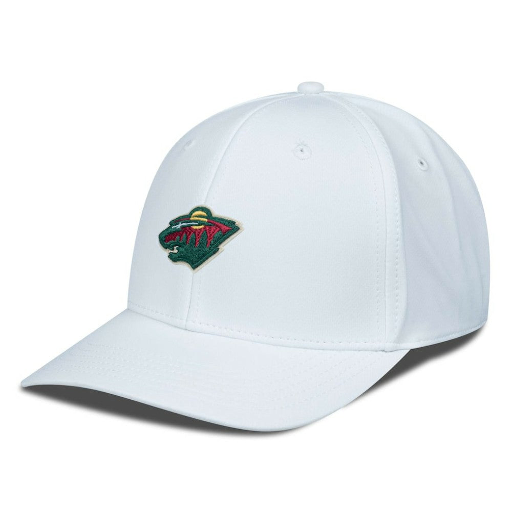NHL Minnesota Wild Levelwear Rise Flex Hat - White