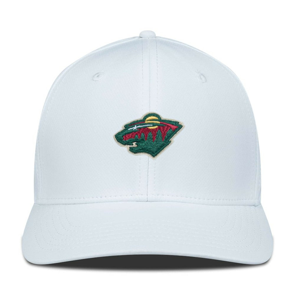 NHL Minnesota Wild Levelwear Rise Flex Hat - White