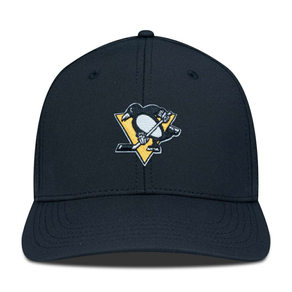 NHL Pittsburgh Penguins Levelwear Rise Flex Hat - Black