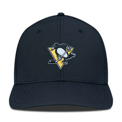 NHL Pittsburgh Penguins Levelwear Rise Flex Hat - Black