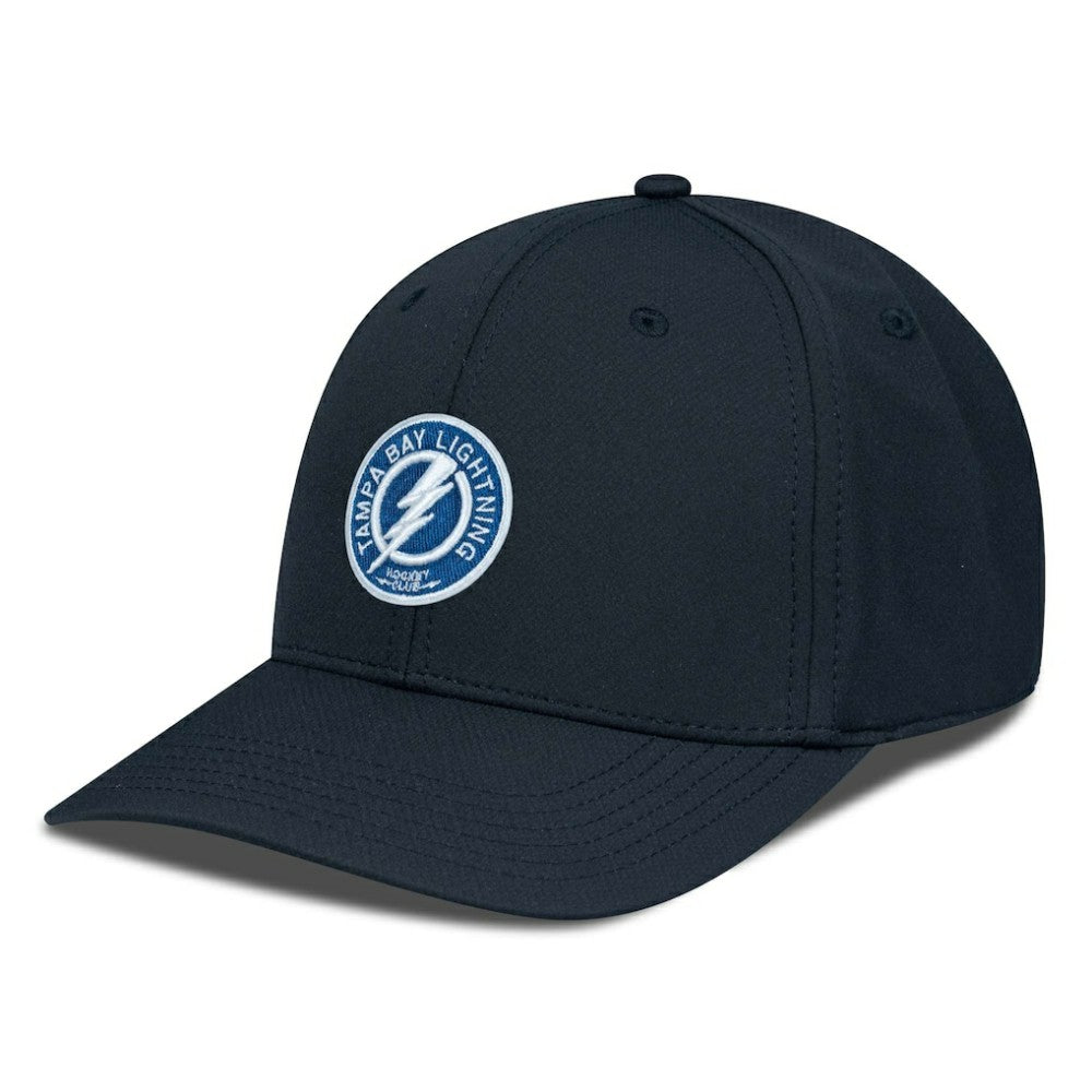 NHL Tampa Bay Lightning Levelwear Rise Flex Hat - Black