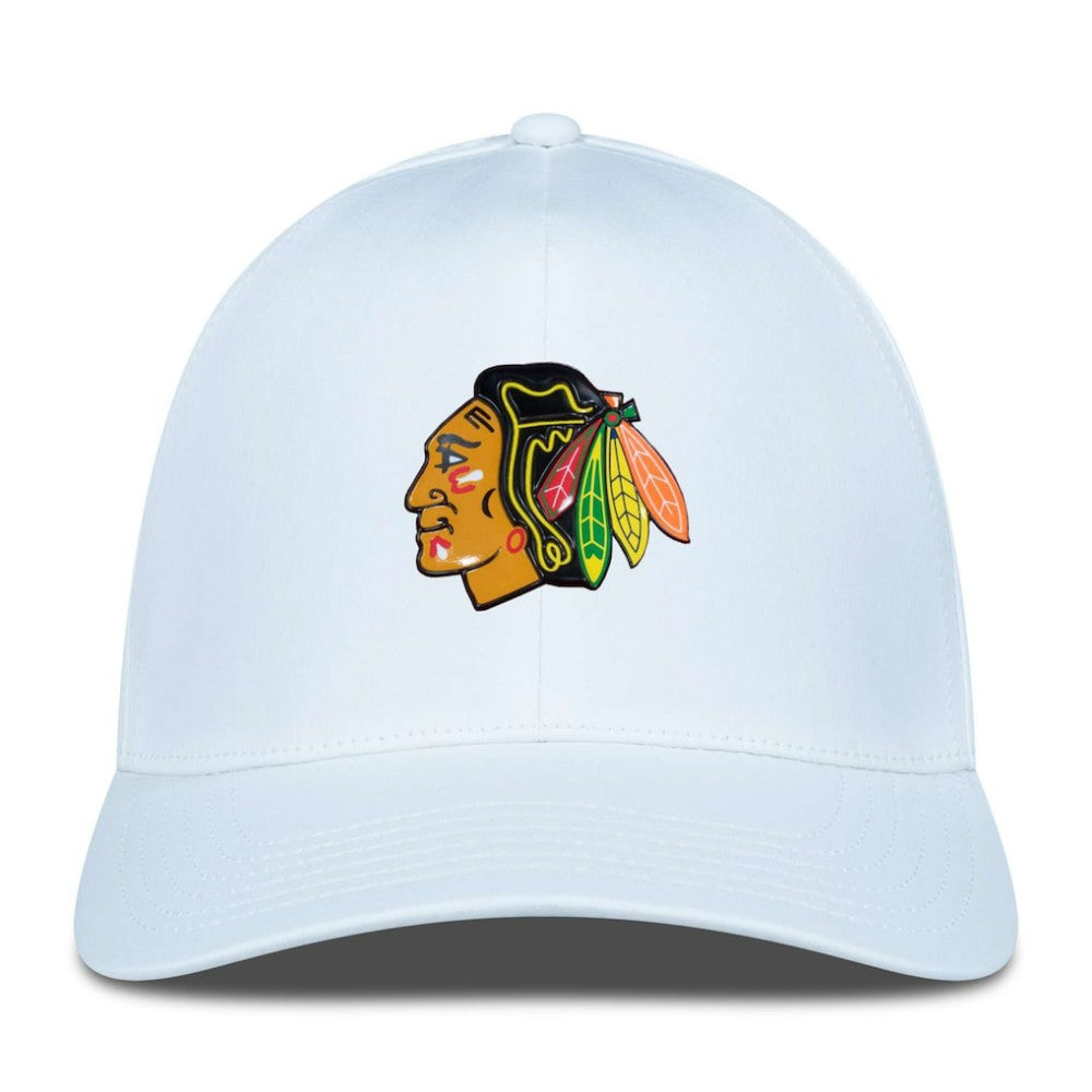 NHL Chicago Blackhawks Levelwear Zeta Flex Hat - White