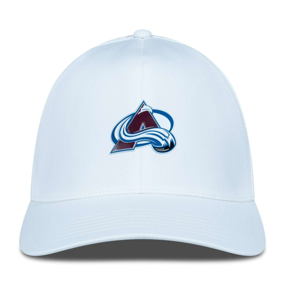 NHL Colorado Avalanche Levelwear Zeta Flex Hat - White