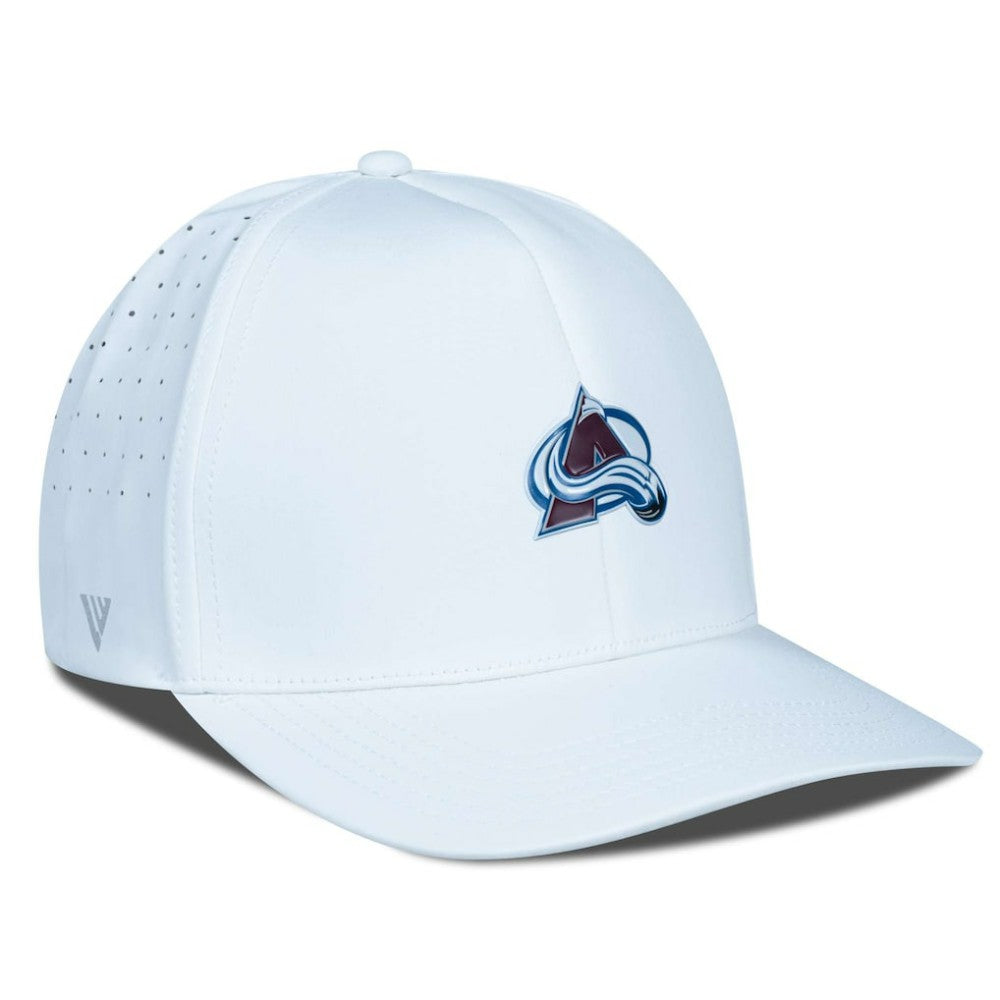NHL Colorado Avalanche Levelwear Zeta Flex Hat - White