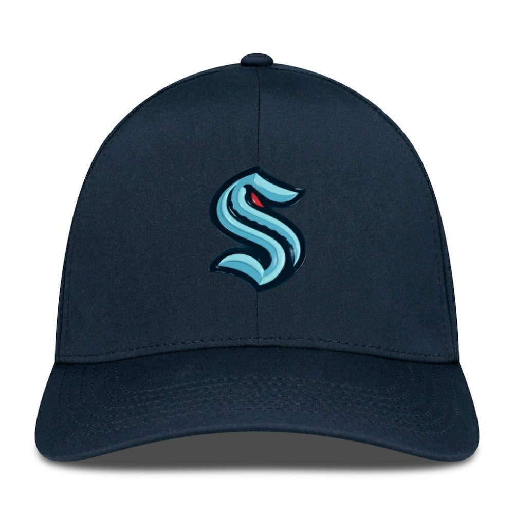 NHL Seattle Kraken Levelwear Zeta Flex Hat - Black