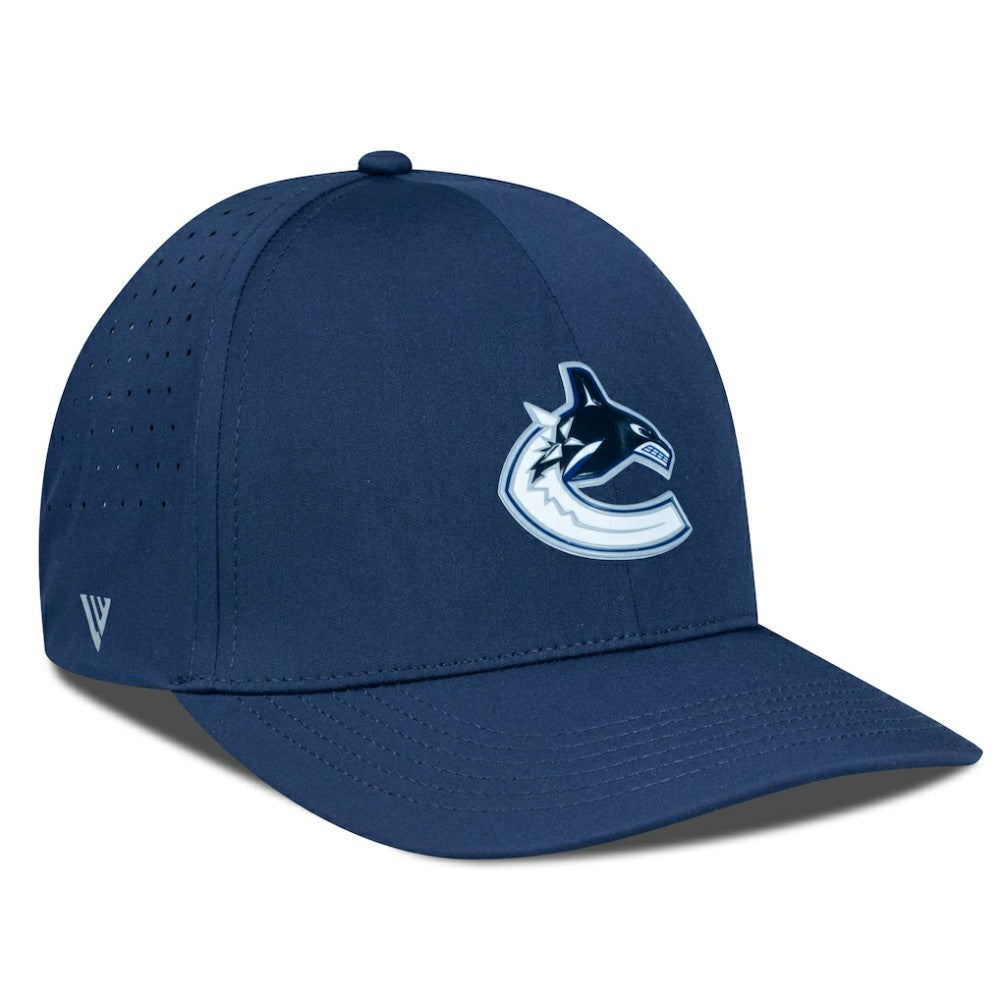 NHL Vancouver Canucks Levelwear Zeta Flex Hat - Navy
