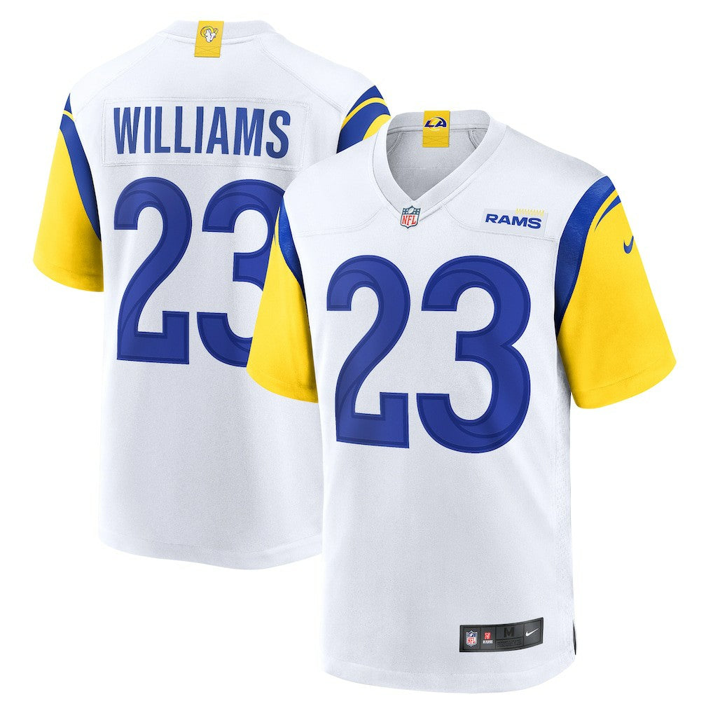 Kyren Williams Los Angeles Rams Game Jersey White