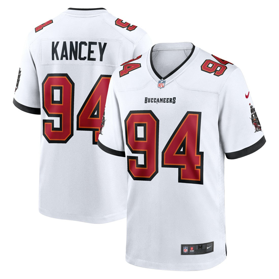 Calijah Kancey Tampa Bay Buccaneers Game Jersey White