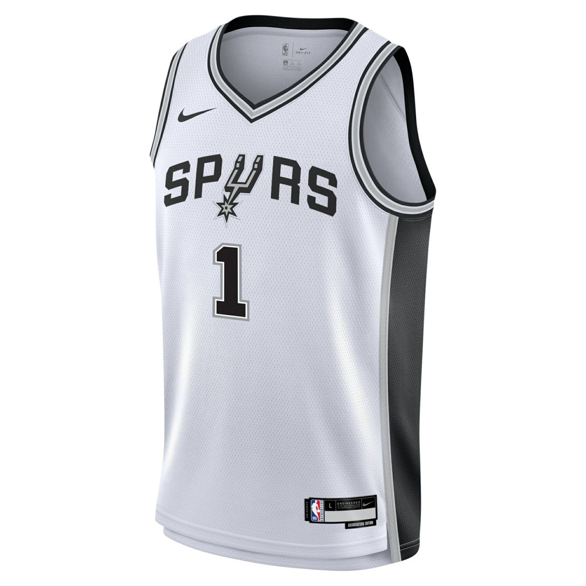 Victor Wembanyama San Antonio Spurs Youth Swingman Jersey Association Edition White