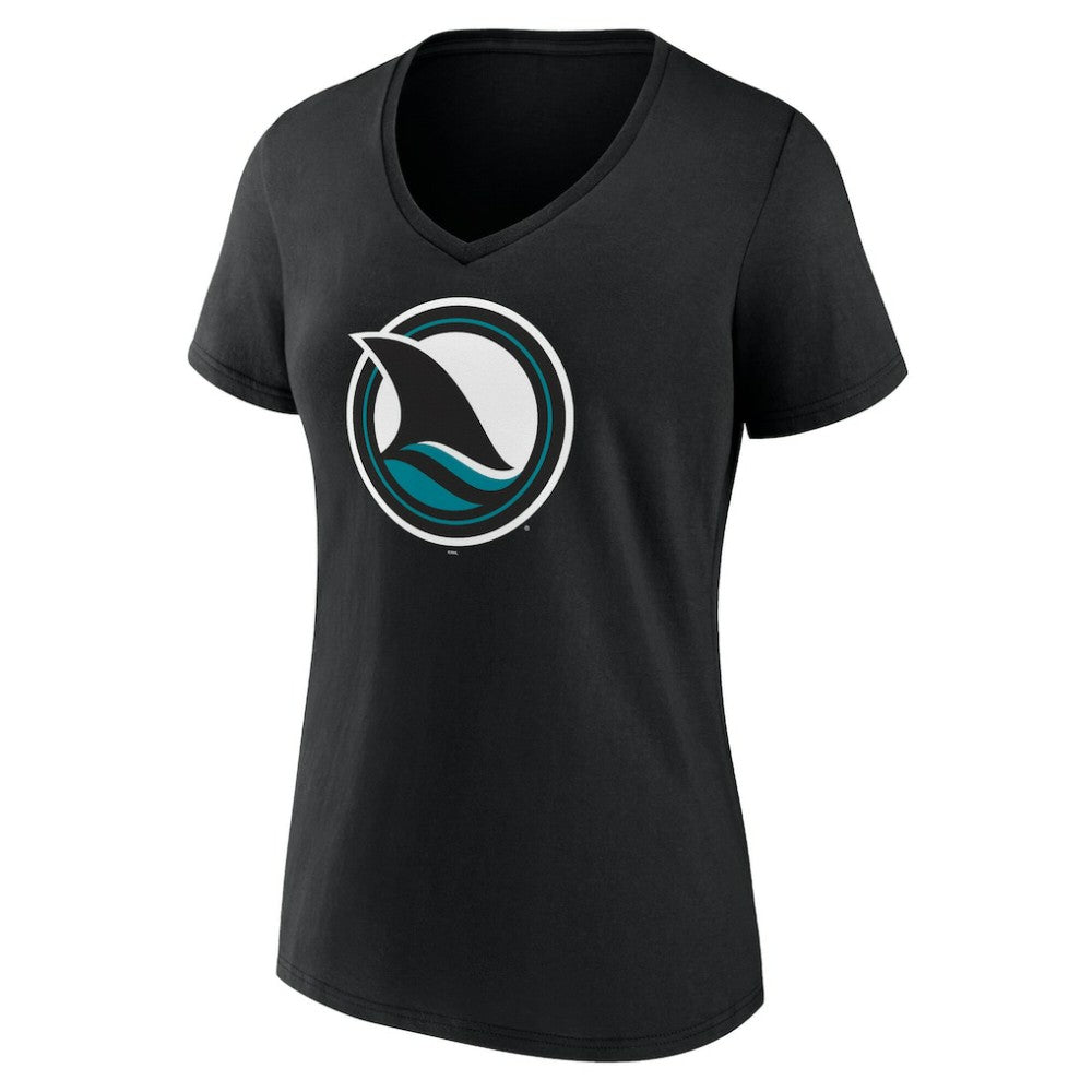 NHL San Jose Sharks Fanatics Women's Alternate Graphic T-Shirt - Black