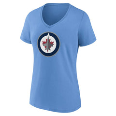 NHL Winnipeg Jets Fanatics Women's Alternate Graphic T-Shirt - Blue