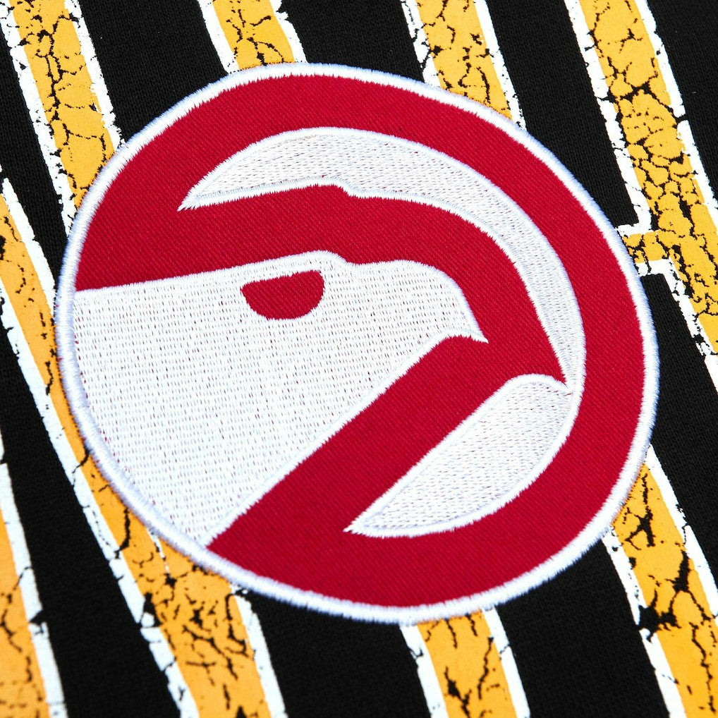 Atlanta Hawks Hardwood Classics OG 2.0 Pullover Hoodie Black