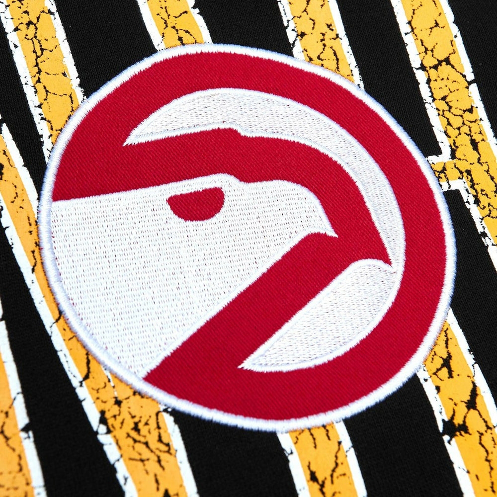 Atlanta Hawks Hardwood Classics OG 2.0 Pullover Hoodie Black